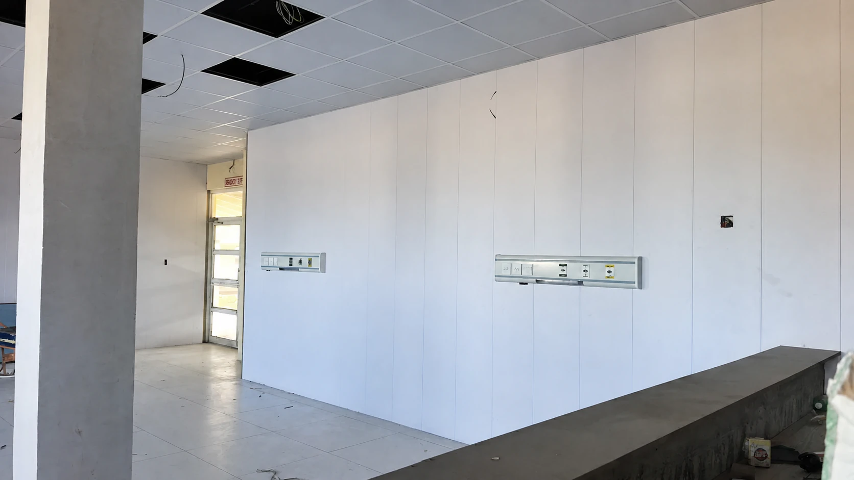 Falmouth Public General Hospital: Medical Gas and Radiation Shielding Works (06)