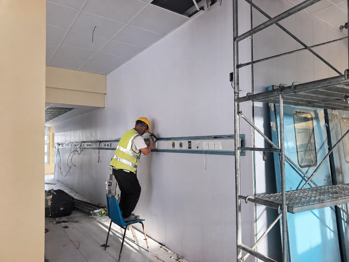 Falmouth Public General Hospital: Medical Gas and Radiation Shielding Works (04)