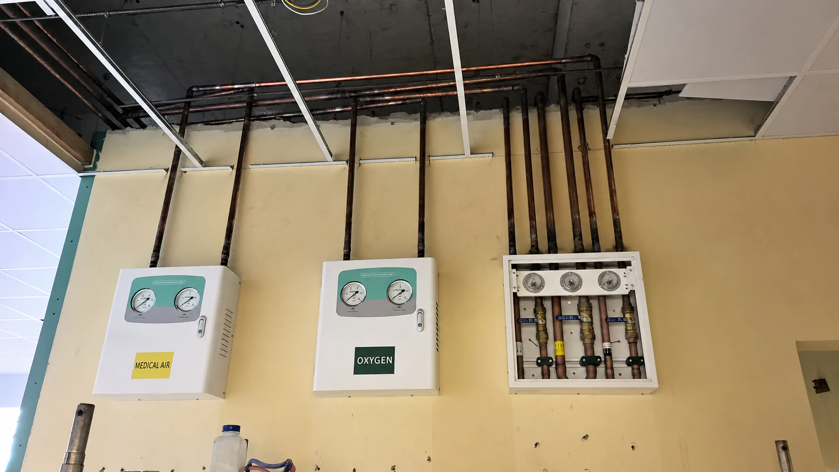 Falmouth Public General Hospital: Medical Gas and Radiation Shielding Works (02)