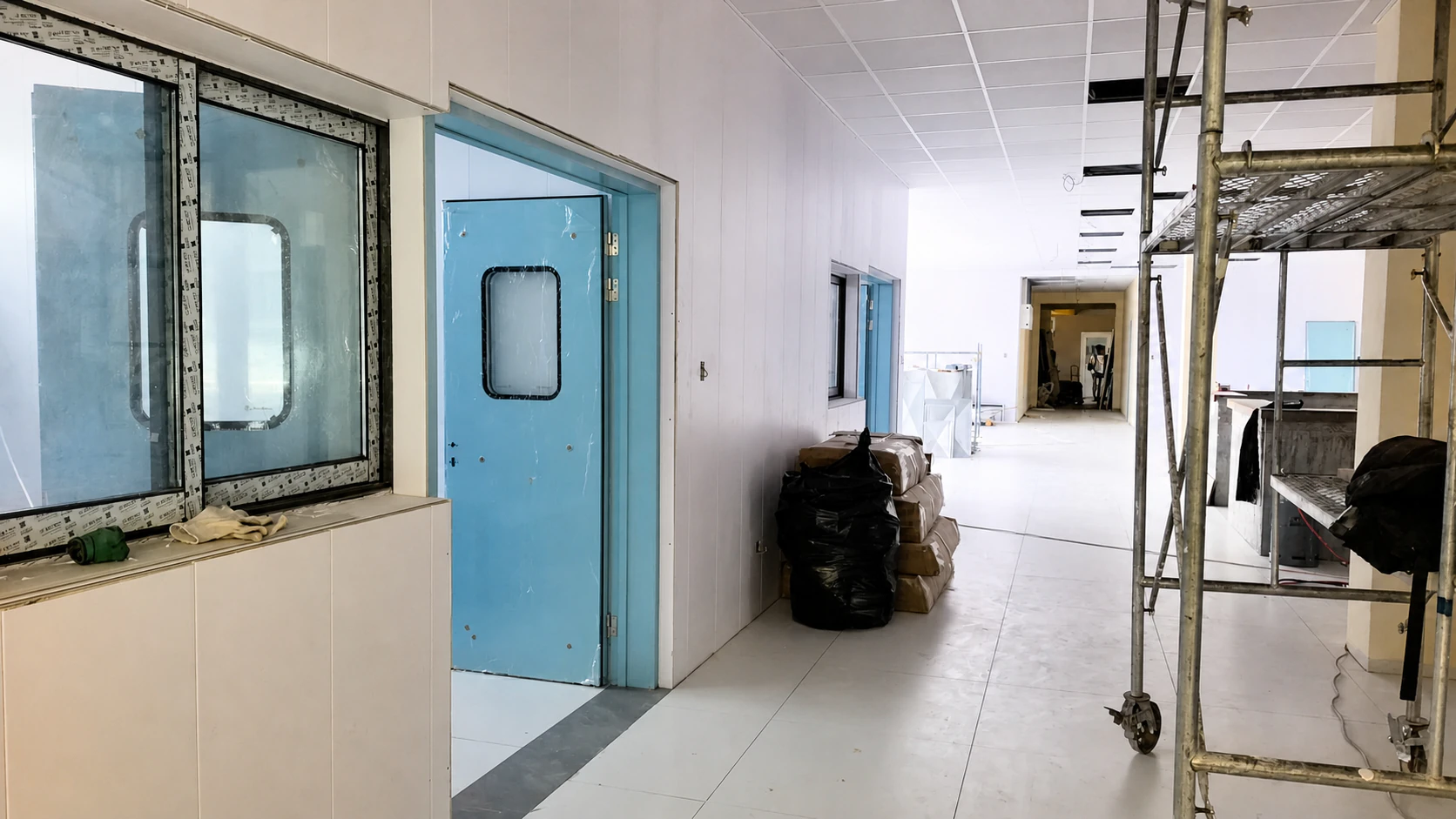 Falmouth Public General Hospital: Medical Gas and Radiation Shielding Works (03)