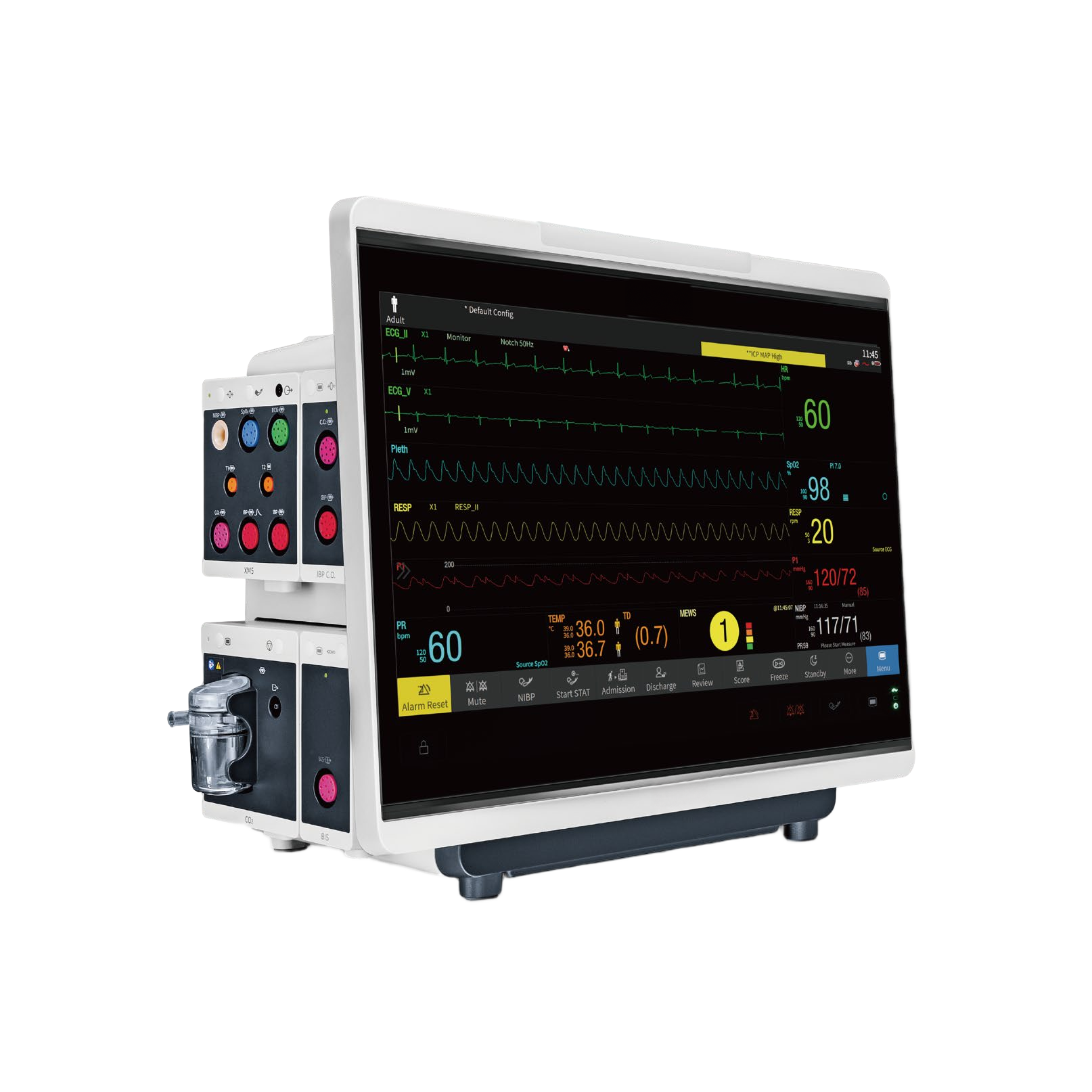 ICU Physiological Monitor