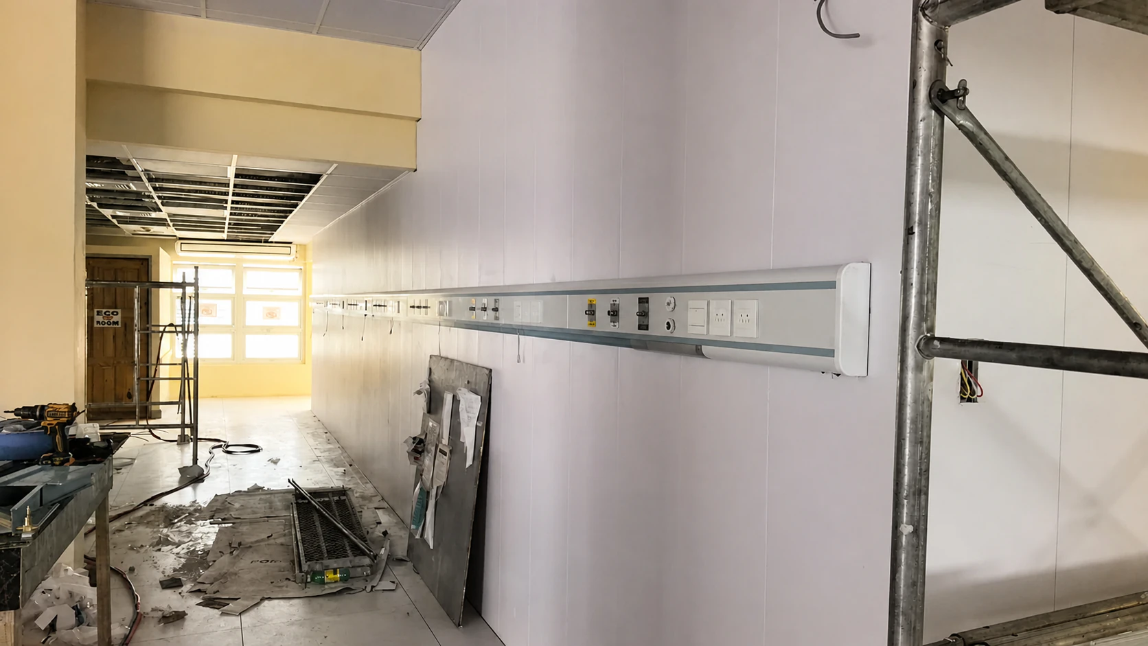 Falmouth Public General Hospital: Medical Gas and Radiation Shielding Works (08)